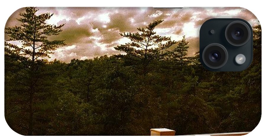  iPhone Case featuring the photograph Goodbye Quiet And Peaceful West Virginia by Jacqueline McGraw