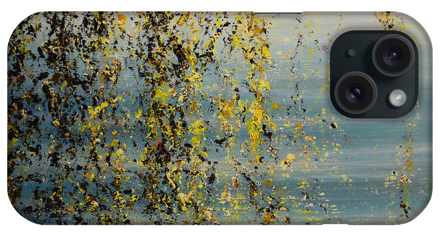 Derek Kaplan Art iPhone Case featuring the painting Got My Own Sunshine SERIES Edition 7 of 10 by Derek Kaplan