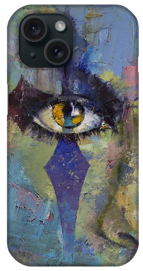 Michael Creese iPhone Case featuring the painting Gothic Art by Michael Creese