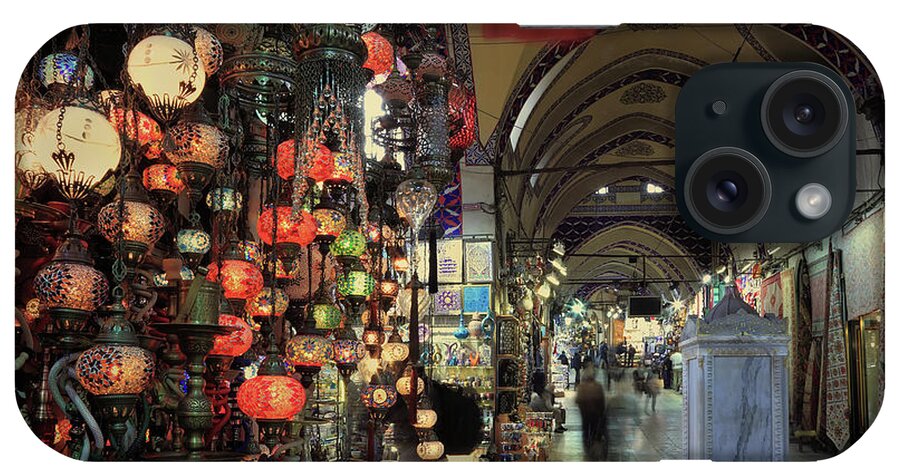 Rug iPhone Case featuring the photograph Grand Bazaar, Istanbul, Turkey by Petekarici