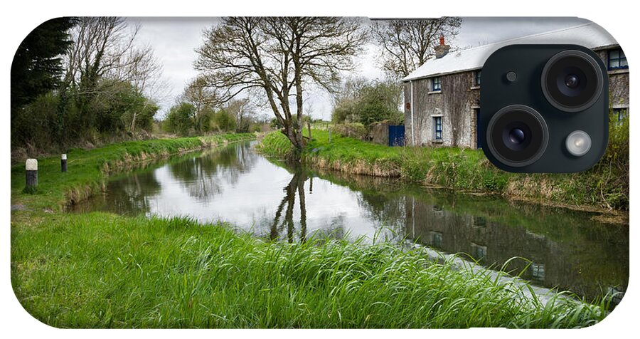 Grand iPhone Case featuring the photograph Grand Canal at Miltown by Ian Middleton