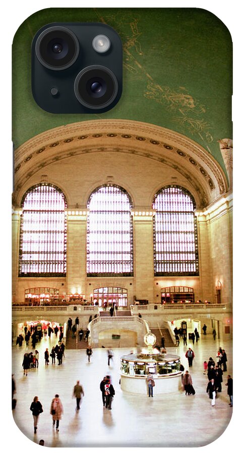 Crowd iPhone Case featuring the photograph Grand Central Station, Manhattan, New by Cultura Rm Exclusive/rosanna U