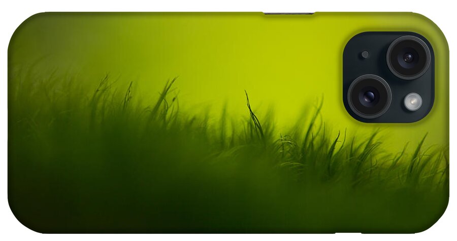 Green iPhone Case featuring the photograph Gravity by Shane Holsclaw