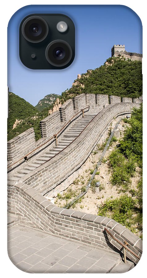 Asia iPhone Case featuring the photograph Great Wall 0093 by David Lange