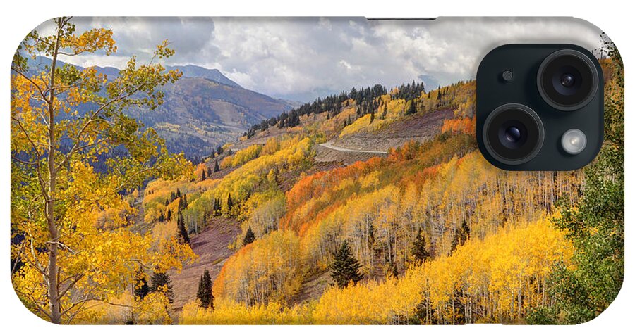 Aspen iPhone Case featuring the photograph Guardsman Pass Aspen - Big Cottonwood Canyon - Utah by Gary Whitton