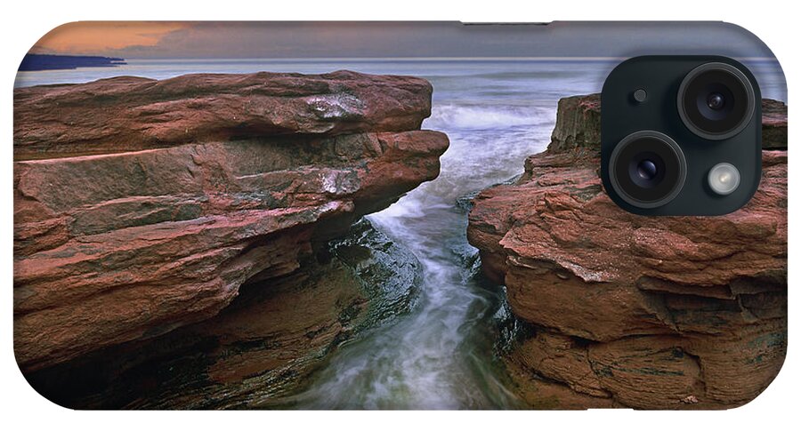 Tim Fitzharris iPhone Case featuring the photograph Gulf Of Saint Lawrence Coast Prince by Tim Fitzharris
