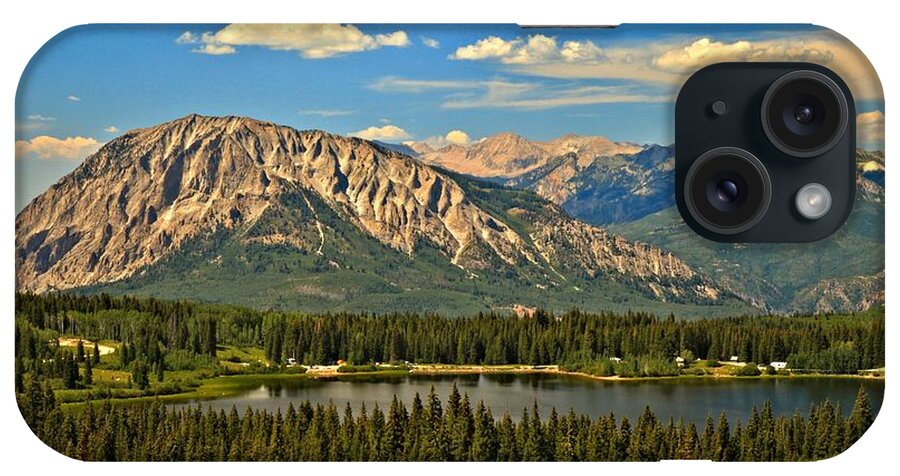 Gunnison National Forest iPhone Case featuring the photograph Gunnison Lakes by Adam Jewell