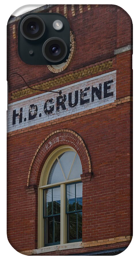 1903 iPhone Case featuring the photograph H D Gruene by Ed Gleichman