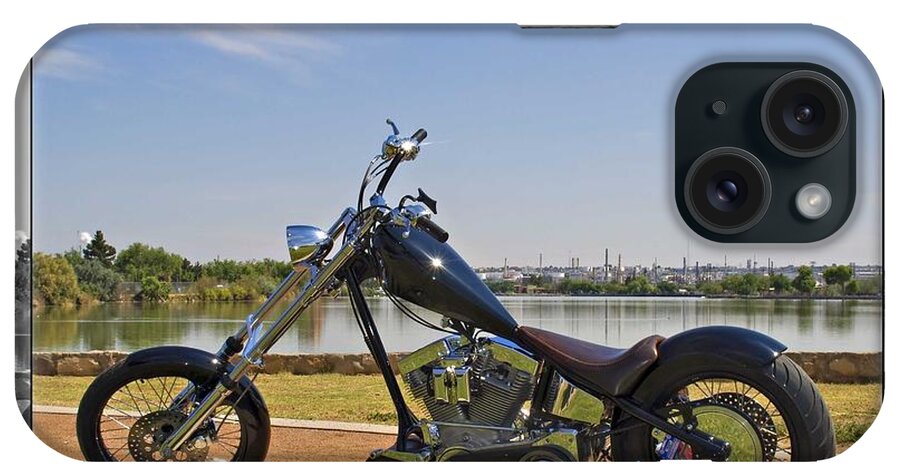  iPhone Case featuring the photograph H-D_a by Walter Herrit