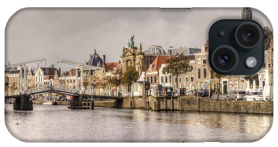 Holland iPhone Case featuring the photograph Acroos the River and Over the Bridge by Uri Baruch