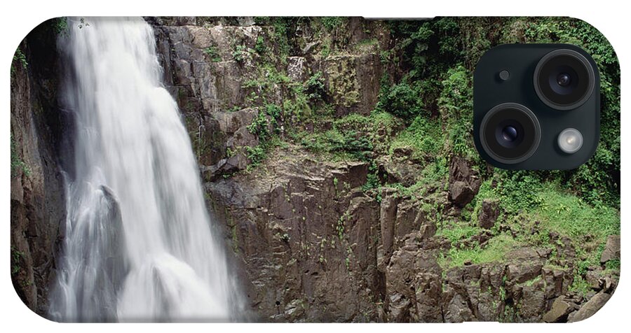 Feb0514 iPhone Case featuring the photograph Haew Narok Falls Upper Section Khao Yai by Gerry Ellis