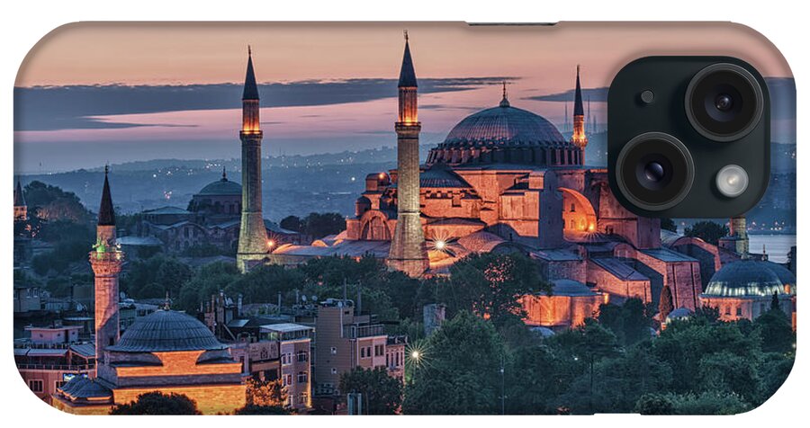 Istanbul iPhone Case featuring the photograph Hagia Sophia, Istanbul by Gabrielle Therin-weise