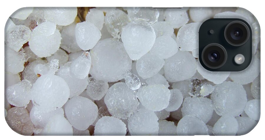 Hailstones iPhone Case featuring the photograph Hailstones by Matthias Hauser