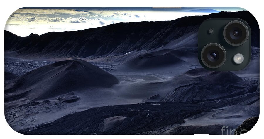 Haleakala Crater iPhone Case featuring the photograph Haleakala Crater Hawaii by Bob Christopher