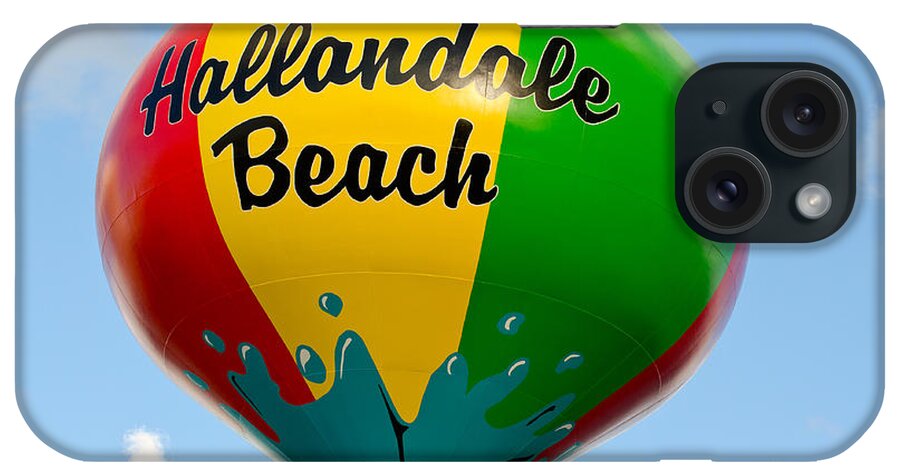 Hallandale iPhone Case featuring the photograph Hallendale Beach Water Tower by Les Palenik