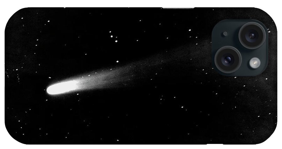 Halley's Comet iPhone Case featuring the photograph Halley's Comet by Royal Astronomical Society/science Photo Library