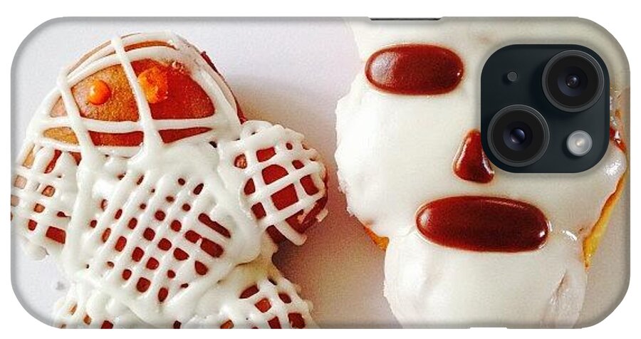  iPhone Case featuring the photograph Halloween Doughnuts. 👻 by Kristeen Marie Bugacia