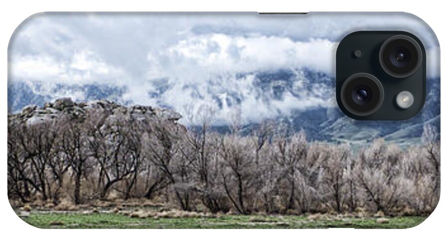 Spring iPhone Case featuring the photograph Hanning Flat by Hugh Smith