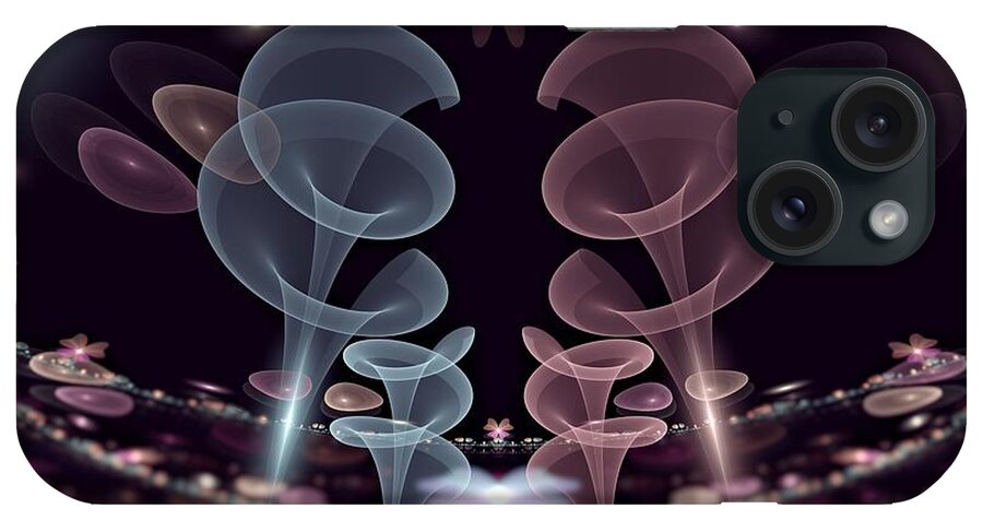 Fractal iPhone Case featuring the digital art Harmony by Missy Gainer