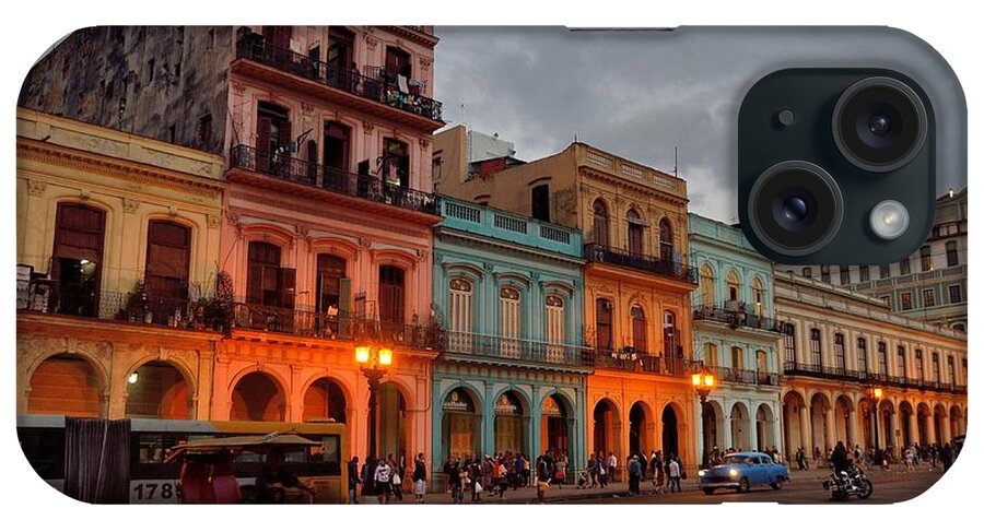 Havana iPhone Case featuring the photograph Havana Nocturne by Steven Richman