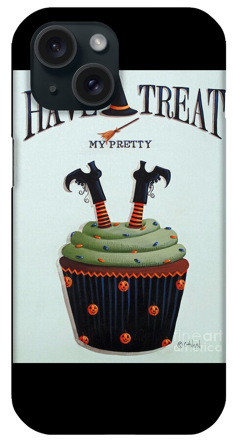 Art iPhone Case featuring the painting Have A Treat My Pretty by Catherine Holman