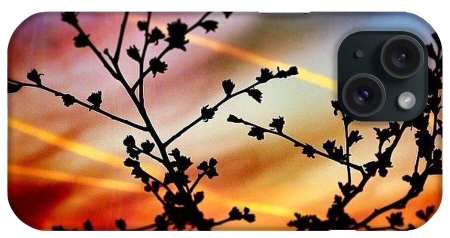 Night iPhone Case featuring the photograph Hawthorn Sunset by Phil Tomlinson