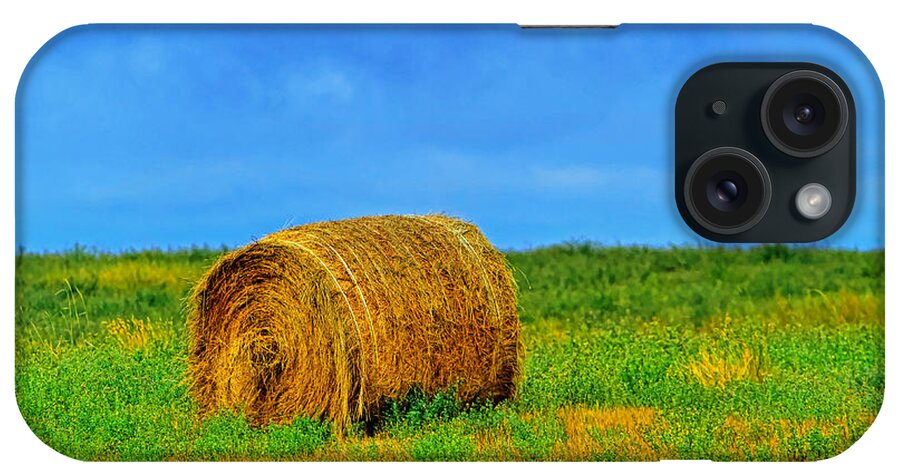 Hay iPhone Case featuring the photograph Hay by Jim Boardman