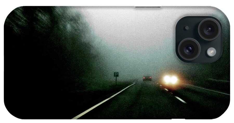 Headlights iPhone Case featuring the photograph Headlights by Steve Ball