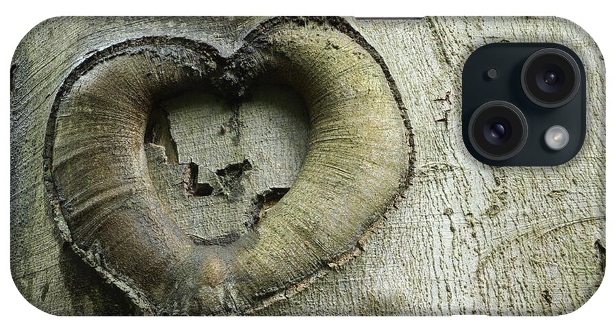 Heart iPhone Case featuring the photograph Heart Of The Forest by David Birchall