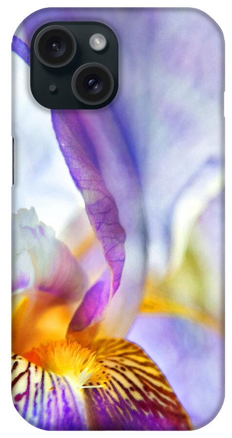 Iris iPhone Case featuring the photograph Heavenly Iris by Theresa Tahara