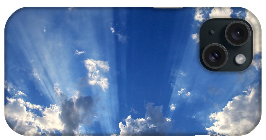 Heavenly Light iPhone Case featuring the photograph Heavenly Light by Nina Prommer
