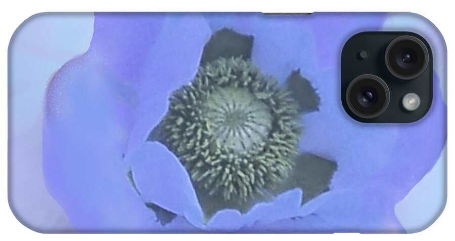 Poppy iPhone Case featuring the digital art Heavenly Poppy by Christine Fournier
