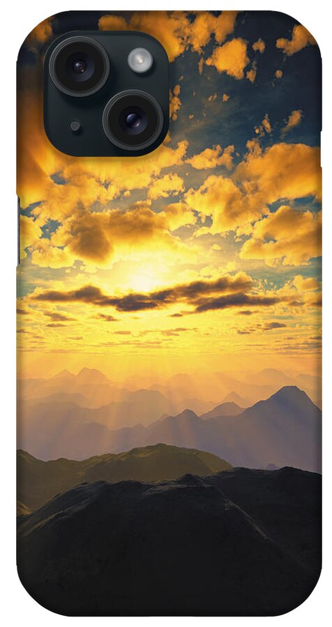 Mountains iPhone Case featuring the photograph Heaven's Breath 27 by The Art of Marsha Charlebois