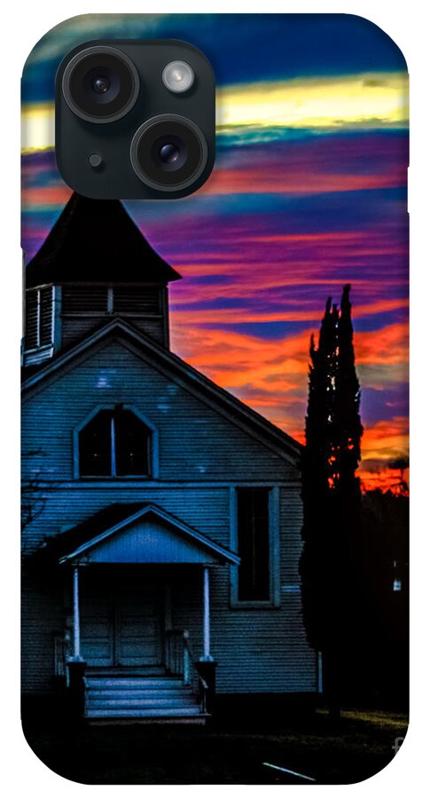 Church iPhone Case featuring the photograph Heaven's Light by Toma Caul