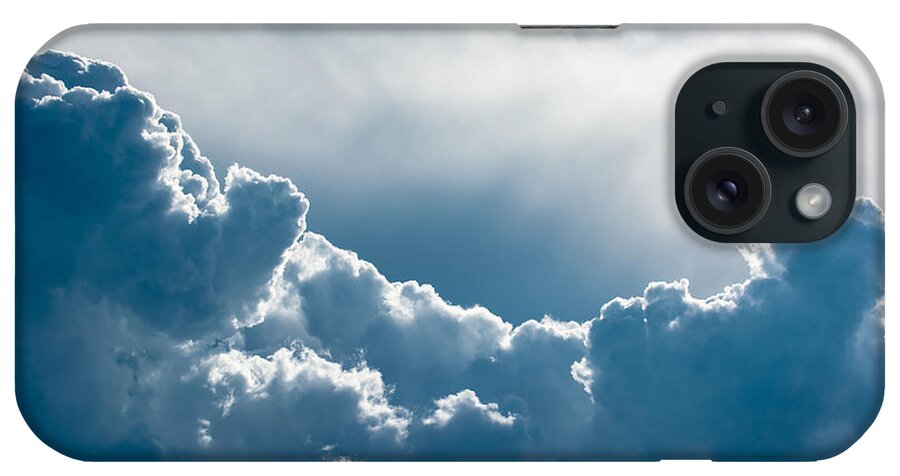 Sky iPhone Case featuring the photograph Heavy Thunderclouds on the Sky by Andreas Berthold