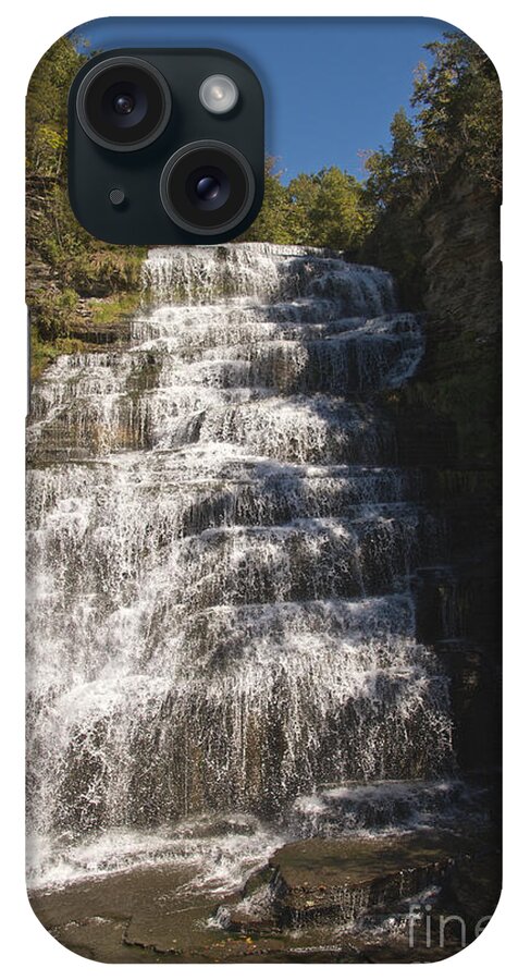 Water iPhone Case featuring the photograph Hector Falls by William Norton