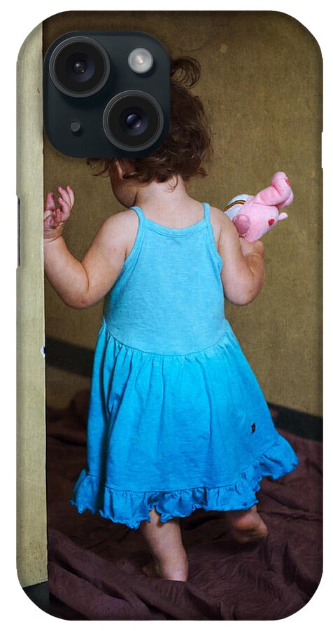 1 Year iPhone Case featuring the photograph Her First Birthday by Julius Reque