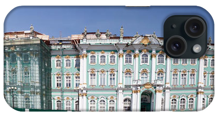 Architecture iPhone Case featuring the photograph Hermitage Palace Museum by Thomas Marchessault