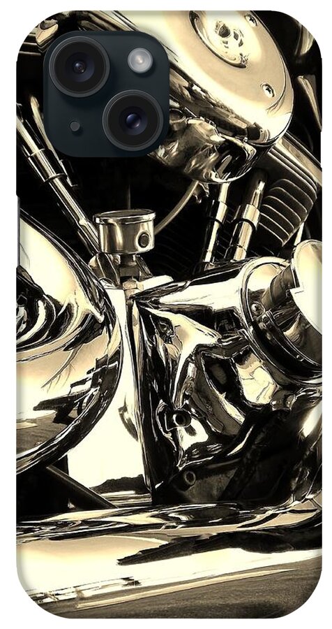 Motorcycle iPhone Case featuring the photograph High and Mighty by David Manlove