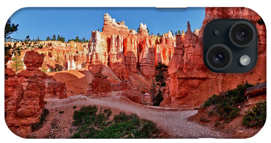 Bryce Canyon iPhone Case featuring the photograph Hike Through The Hoodoos by Greg Norrell