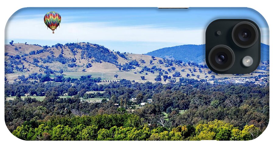 Photography iPhone Case featuring the photograph Hills Surrounding Albury by Kaye Menner
