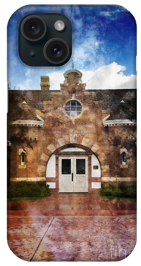 Architecture iPhone Case featuring the photograph Historic Depot Evanston Wyoming by Donna Greene