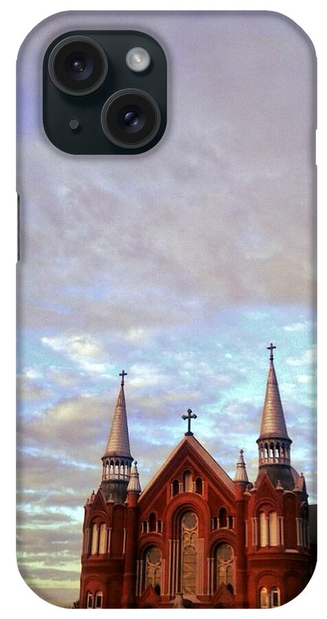 Old iPhone Case featuring the photograph Historic Sacred Heart Church Augusta Georgia by Stacy Sikes