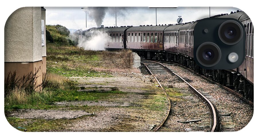 Steam iPhone Case featuring the photograph Hogwarts Express by Jason Politte