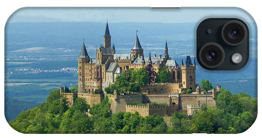 Europe iPhone Case featuring the photograph Hohenzollern castle 5 by Rudi Prott