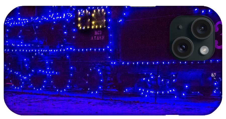 Steven Bateson iPhone Case featuring the photograph Holiday Express Train by Steven Bateson