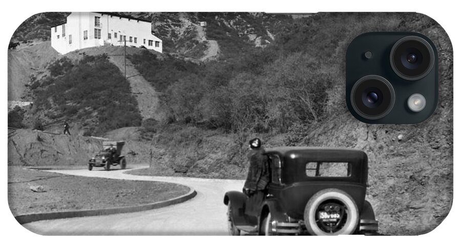 #faatoppicks iPhone Case featuring the photograph Hollywoodland by Underwood Archives