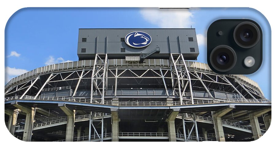 Beaver Stadium iPhone Case featuring the photograph Home Of The Lions by Dawn Gari