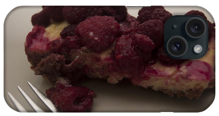 Cheesecake iPhone Case featuring the photograph Homemade Cheesecake by Miguel Winterpacht