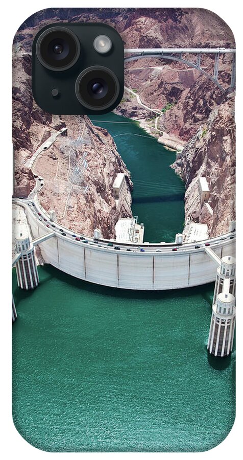 Reservoir iPhone Case featuring the photograph Hoover Dam. Arizona Nevada by Jennifer sharp